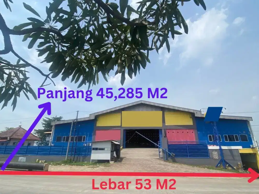 Dijual Gudang Komersil Telukjambe Karawang Jawa Barat