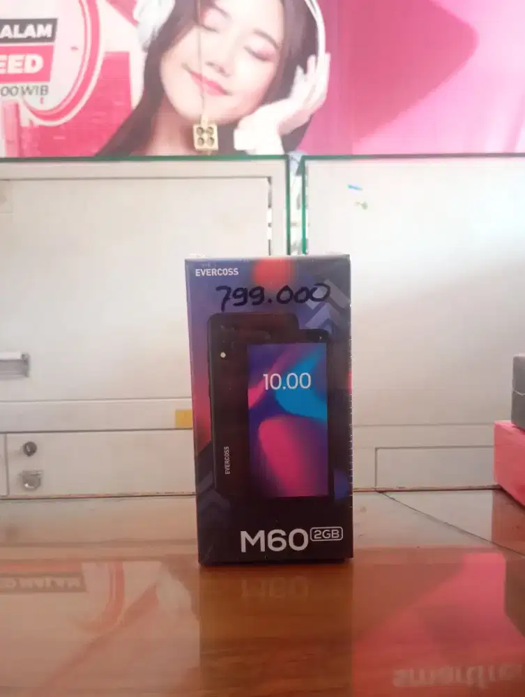 PROMO HP EVERCOSS M6O 2GB BARU