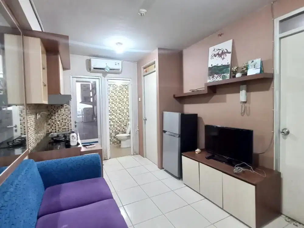 Sewa apartemen gading nias BAGUS tower EMERALD lt.17 type 2bedrooms