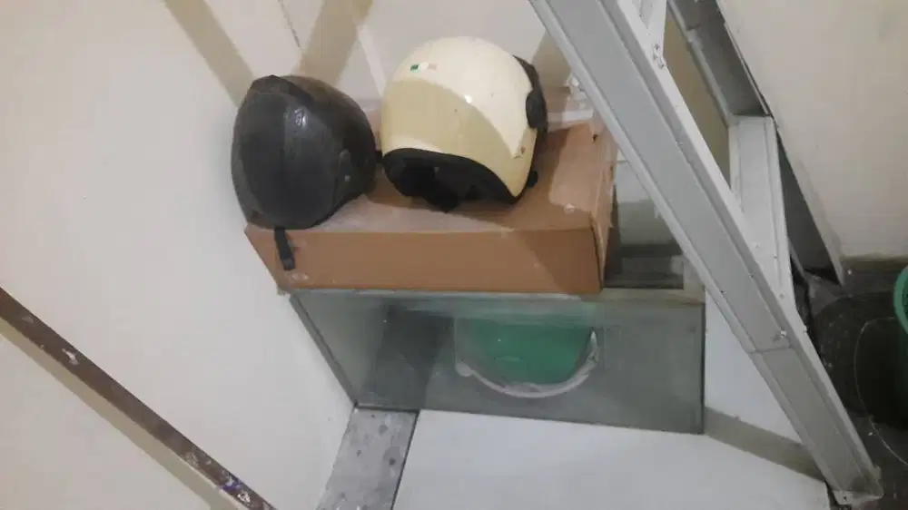 AQUARIUM IKAN 80X40X40CM JUAL MURAH MAU PINDAHAN