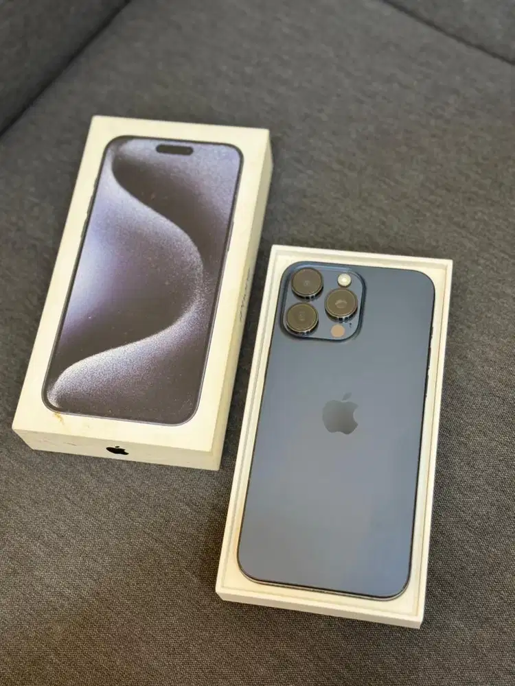 iPhone 15 Promax 256Gb BH 84% Garansi Resmi Indonesia