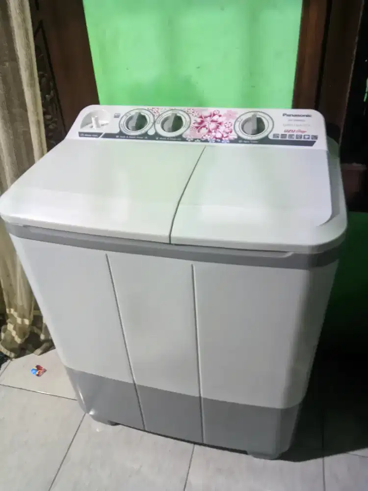 Mesin cuci 2 tabung panasonic 9 kg