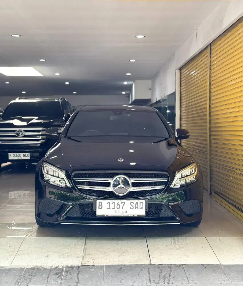 Mercedes C200 EQ Boost 2019 September Automatic Hitam Metalik