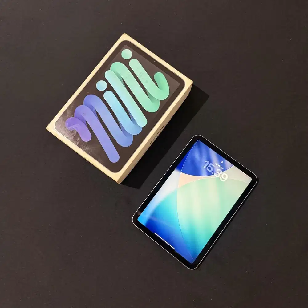 iPad Mini 7 128GB A17 Pro 2024 Wifi Only Space Grey Fullset Original