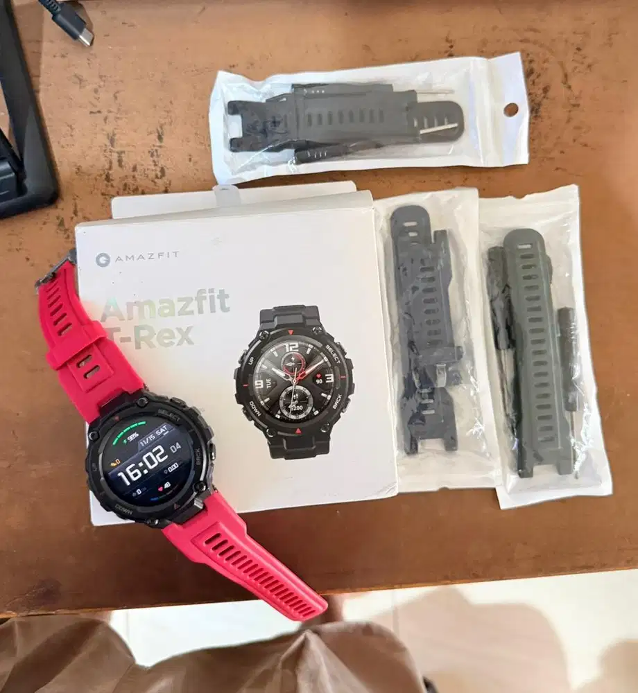 Amazfit T-Rex bukan pro mulus lengkap