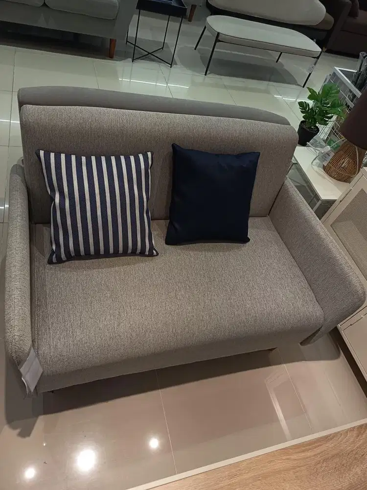 Selma Carmelia Sofa Fabric 2 Seater - Grey