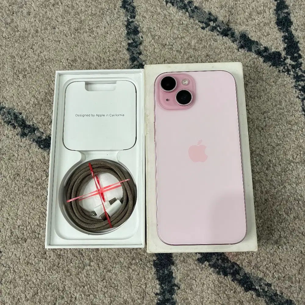 iPhone 15 pink ex ibox 128gb tam pa/a