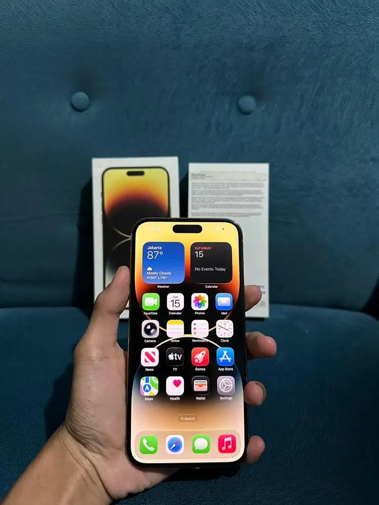 Iphone 14 promax 256gb iBox BH 90% fullset original