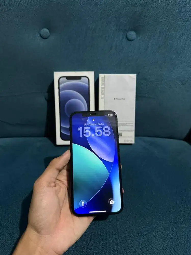 Iphone 12 64gb iBox BH 92% Garansi aktif Januari 2026