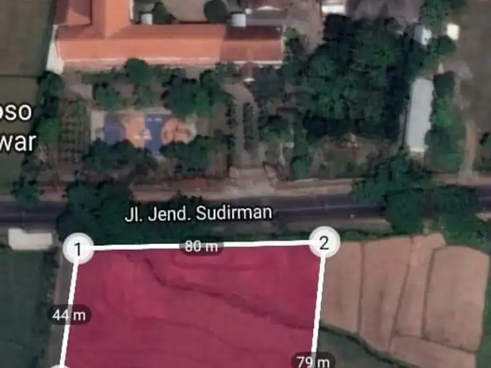 TANAH SAWAH MURAH MASIH HARGA COVID, STRATEGIS di Jalan Raya Kabupaten