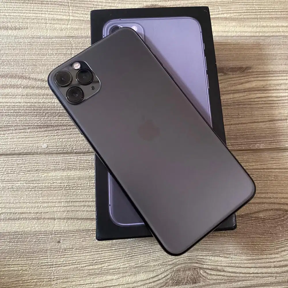 iphone 11 pro max 256gb ex inter sudah register Bisa COD dan TT