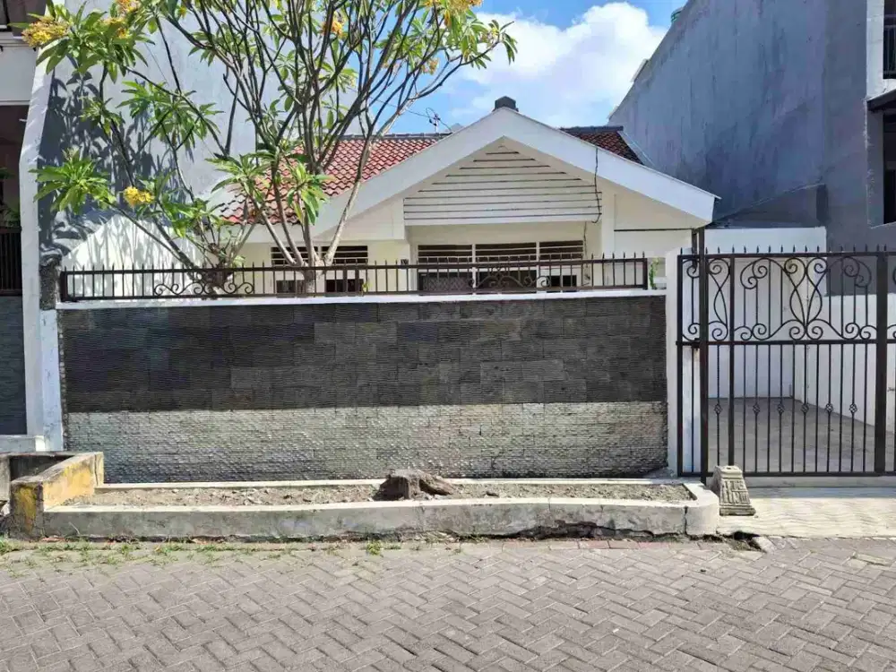 Disewakan Rumah Darmo Harapan. 1 Lantai Bisa Buat Kantor.