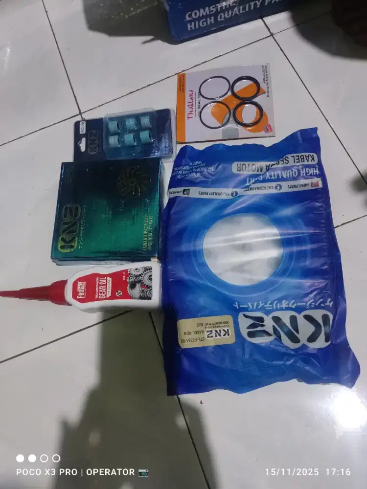 Tidak jadi dipake motor sudah laku