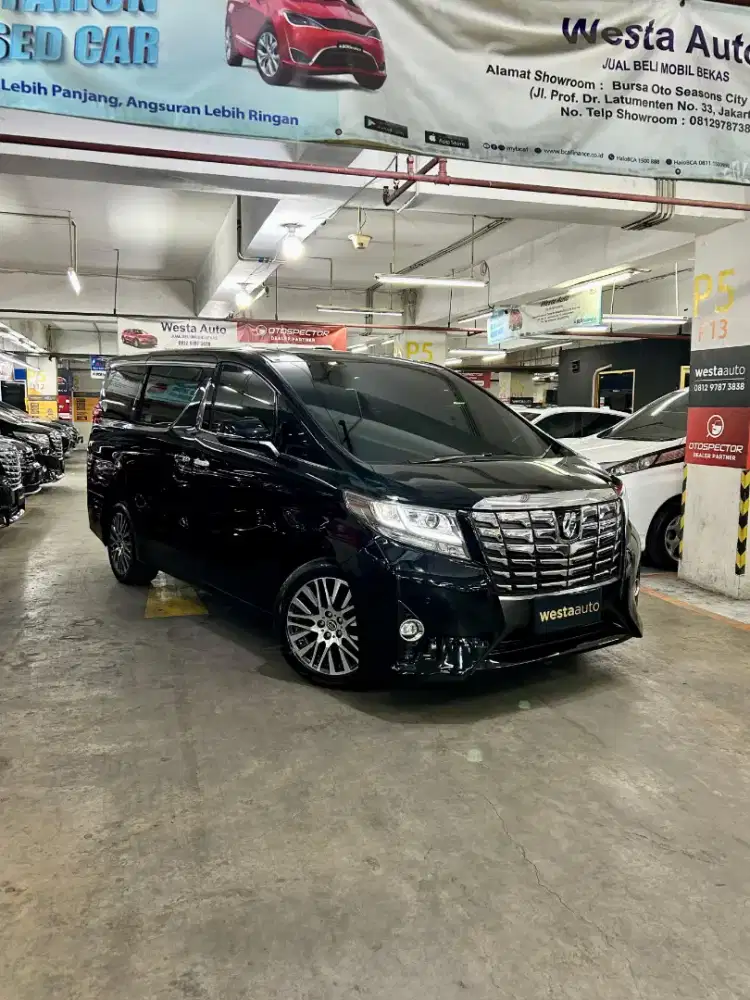 Low KM Toyota Alphard G ATPM 2017 Like New 2016