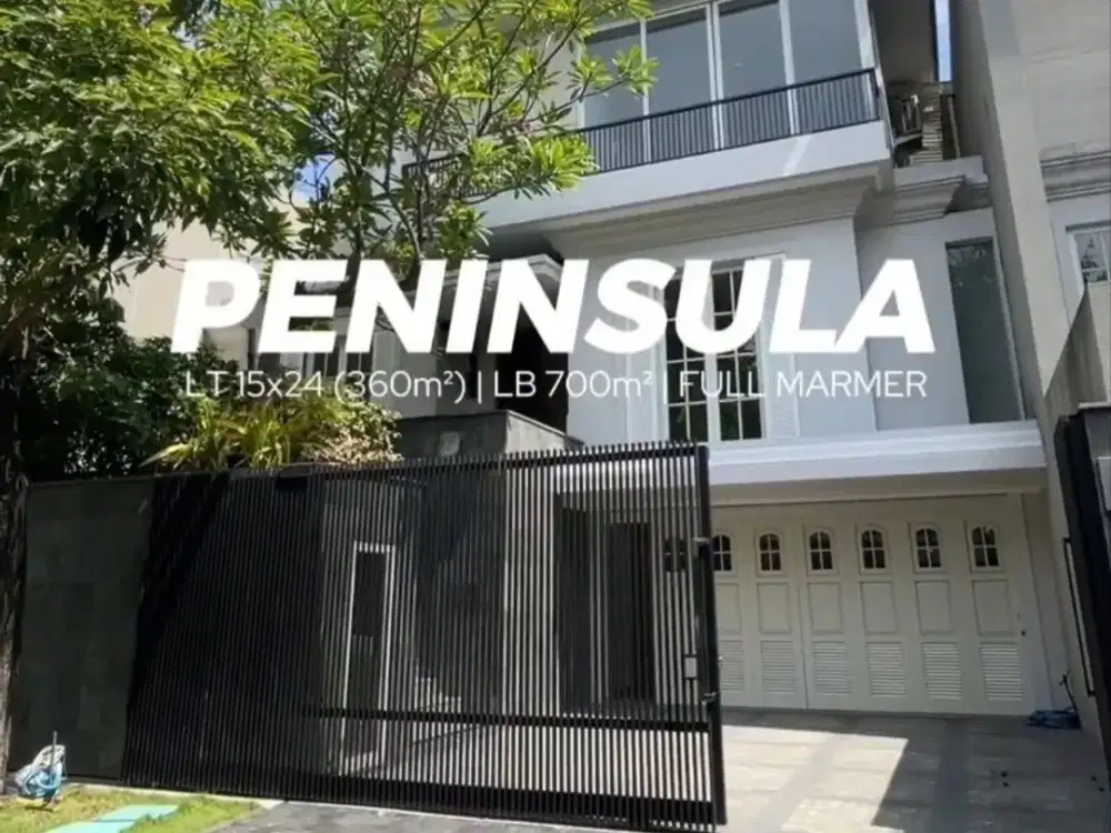 Jual Rumah Mewah American Classic di Grand Peninsula Surabaya dkt surabaya, dharmahusada