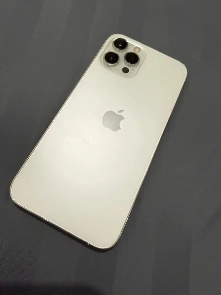 iphone 12 promax 128 silver eks resmi