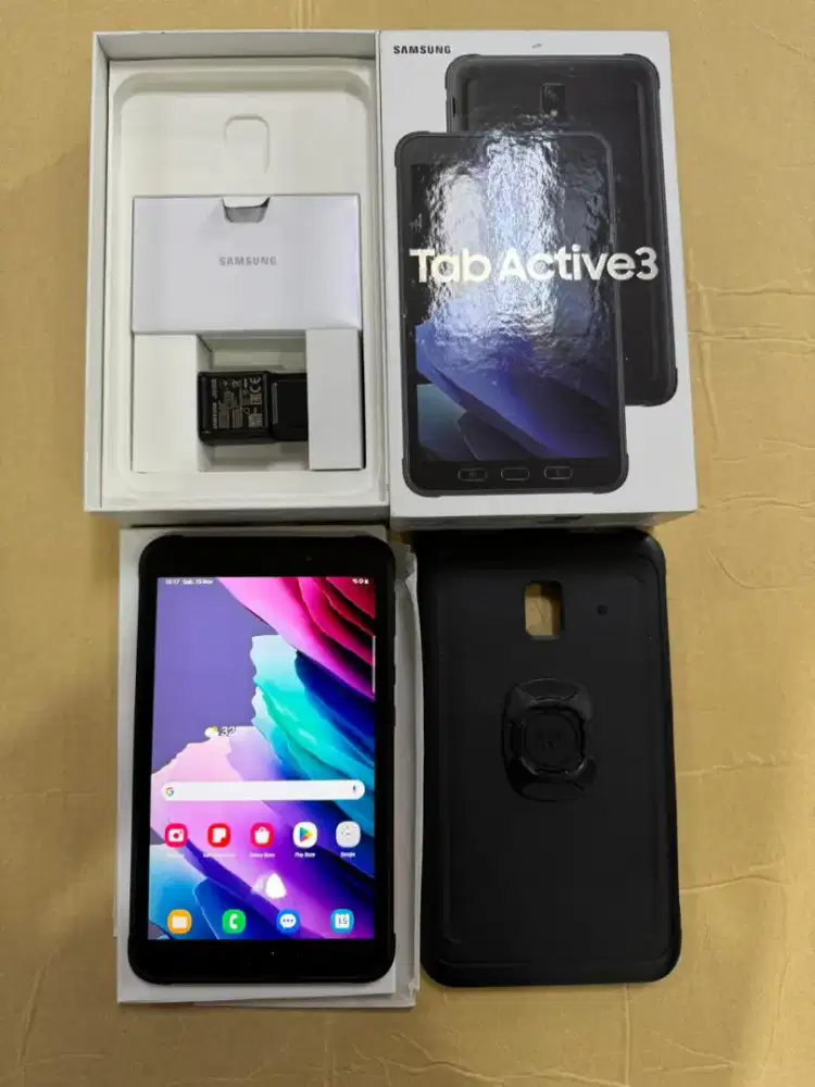 Samsung Galaxy Tab Active 3 4/64GB 4G Fullset Mulus Istimewa