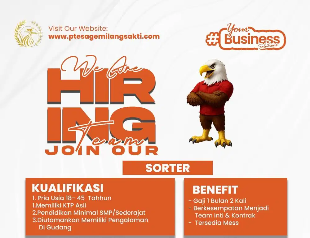 DIBUTUHKAN KURIR MOTOR SHOPEE TANJUNG PRIOK