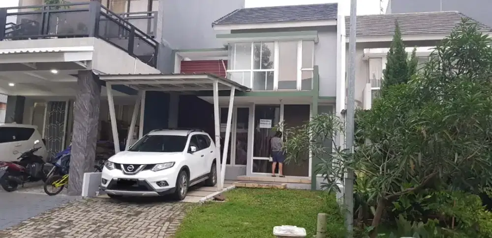 Disewakan rumah asri di cluster Lake at de Dense, Citra Grand