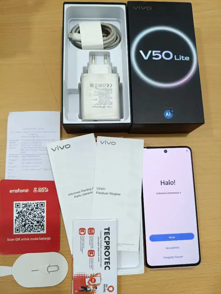 Vivo V50 Lite 4G 8/128 Murah Cepat Mantap
