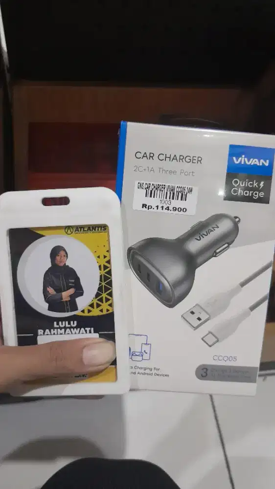 CAR CHARGER CCQ05 24W