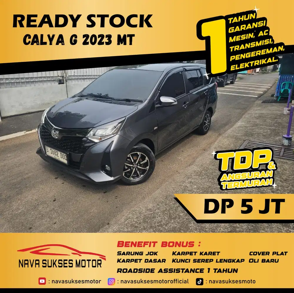 TDP 5 JUTA - CALYA G MT 2023