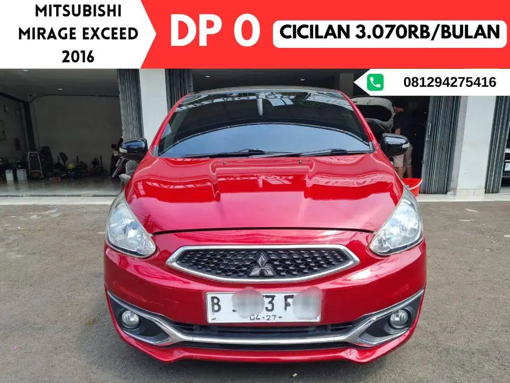 CICILAN MURAH Mitsubishi Mirage Exceed MATIC 2016
