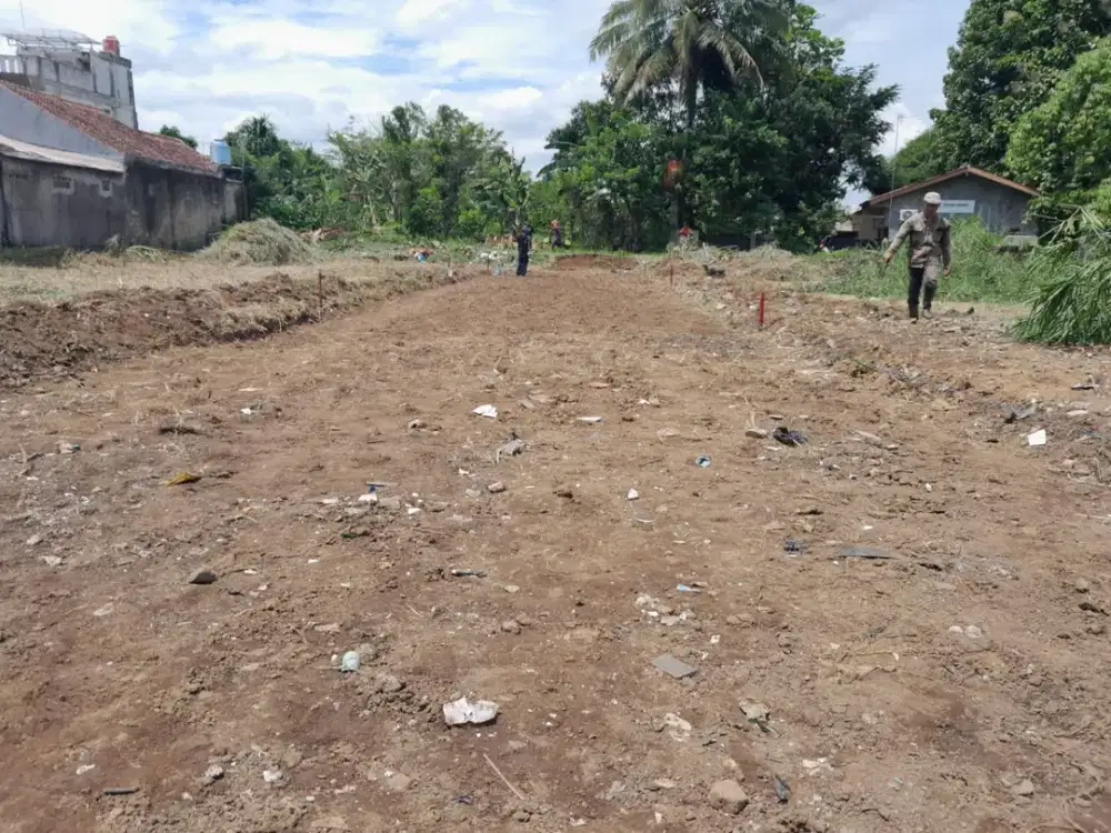 Tanah Kavling Bogor Siap Bangun dan Balik nama, 2 menit Polsek Ciomas