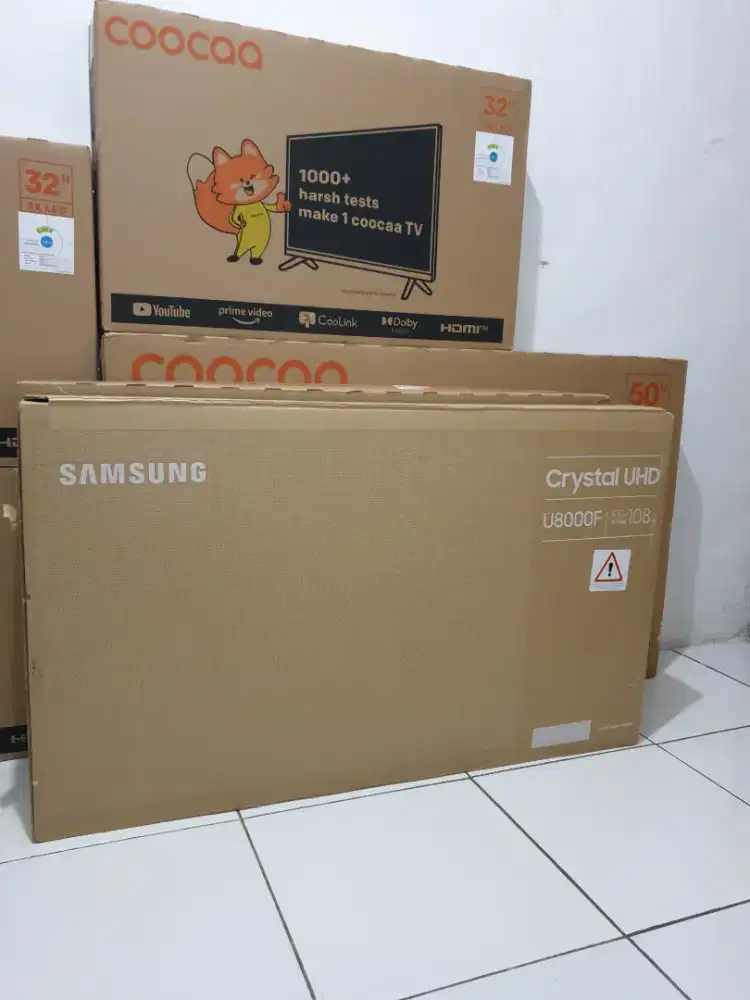 SAMSUNG SmartTV Digital 43 inch 4K UHD. 100% Gres, bisa Cod + Setting