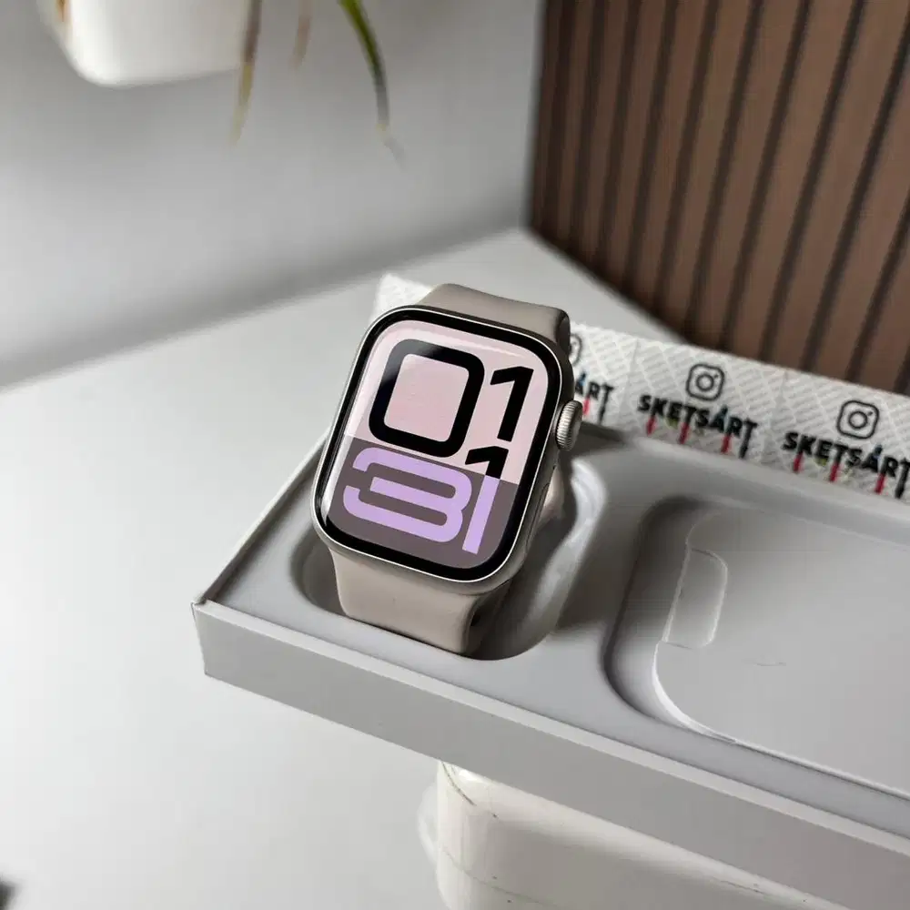 Apple Watch Series 9 41mm Starlight iwatch Bh 94%