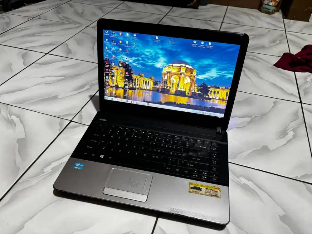 Laptop 1jt an acer core i3 ram 6gb hdd 500gb layar 14 inc hd