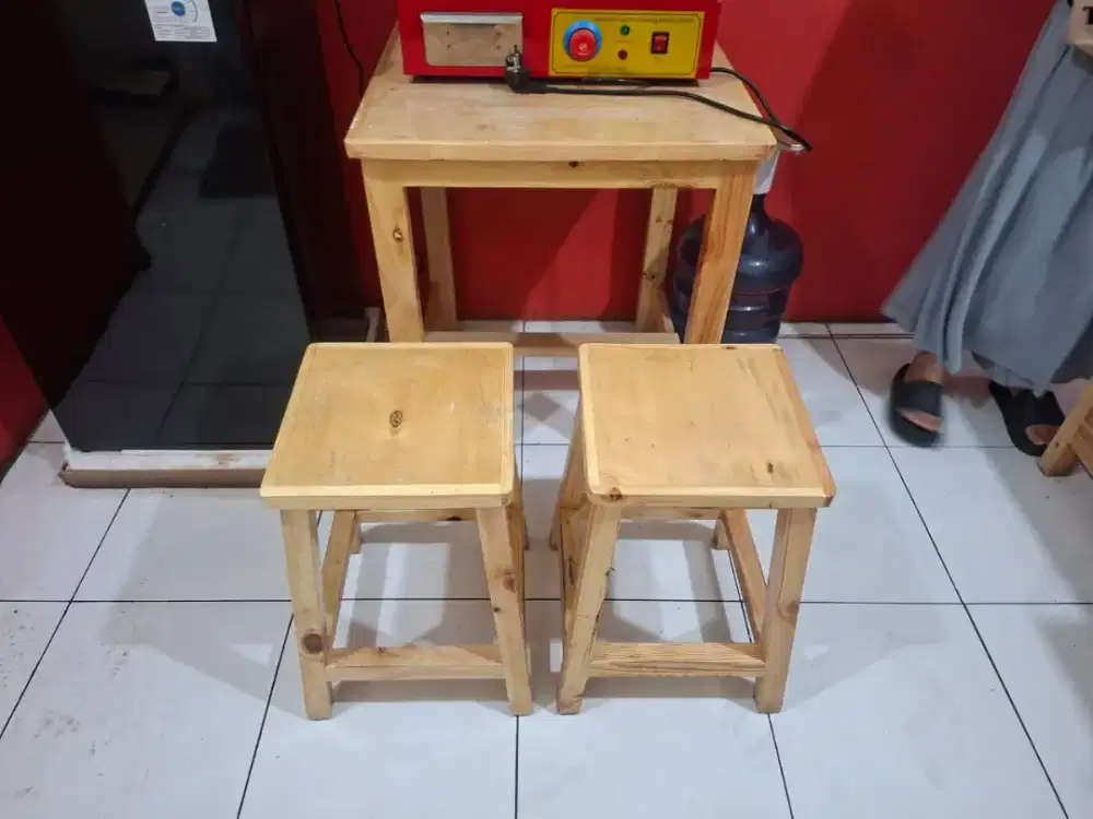 Jual Meja dan kursi jati belanda