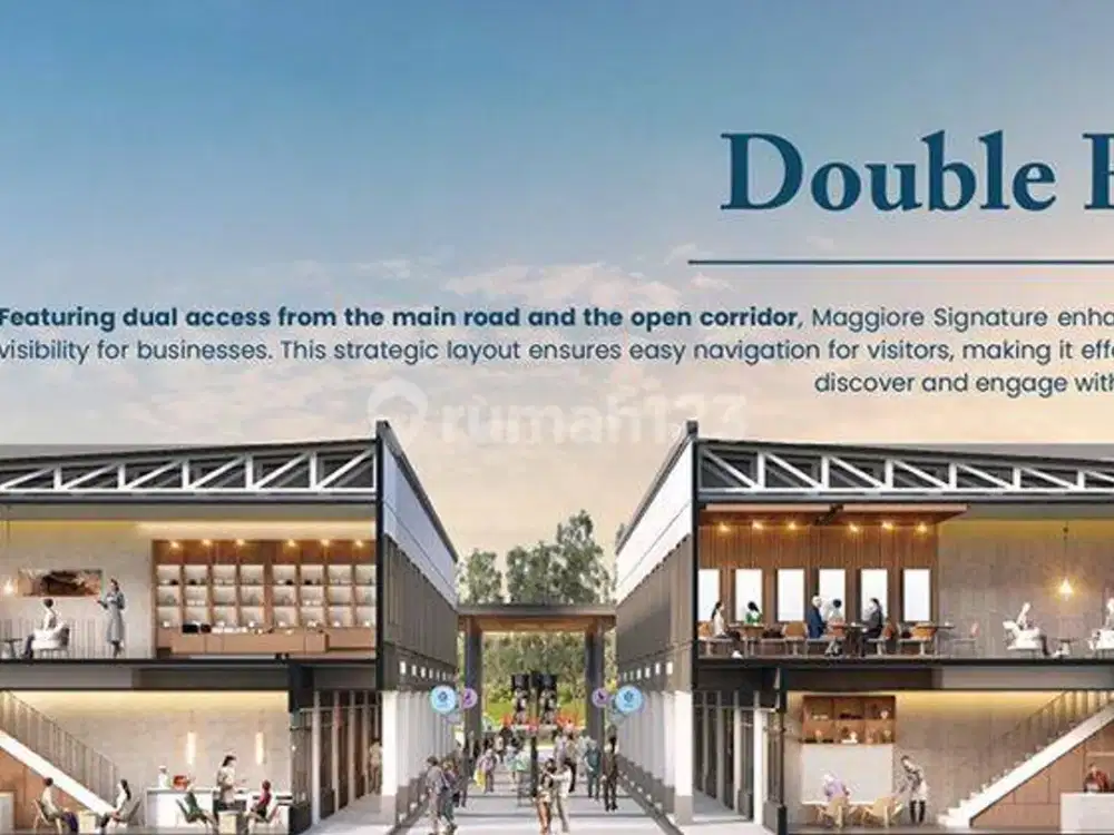 Premium 2M Hadap Jalan TerMurah  View Danau Paling ramai MAGGIORE Signature