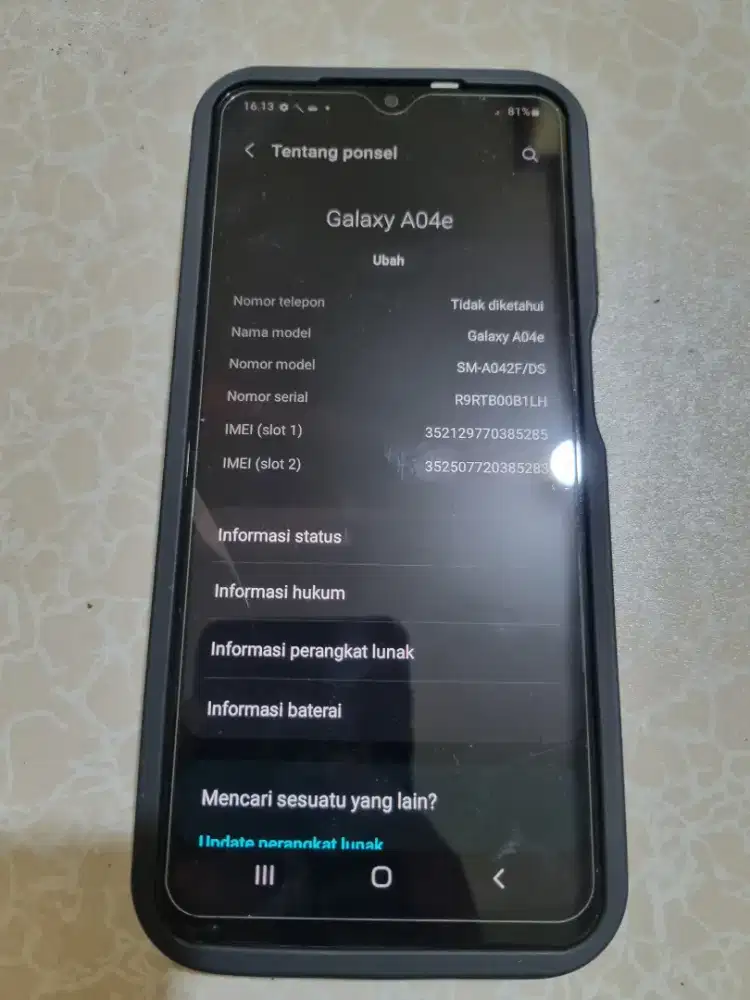 Samsung A04e Ram 3/32