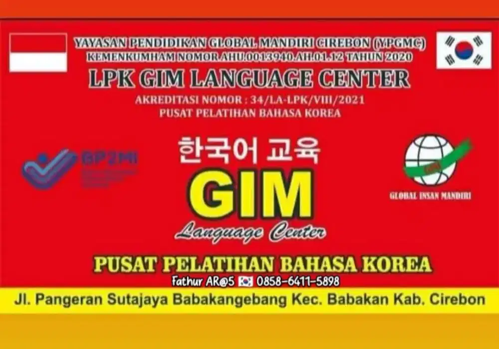 PELATIHAN BAHASA JEPANG DAN KOREA