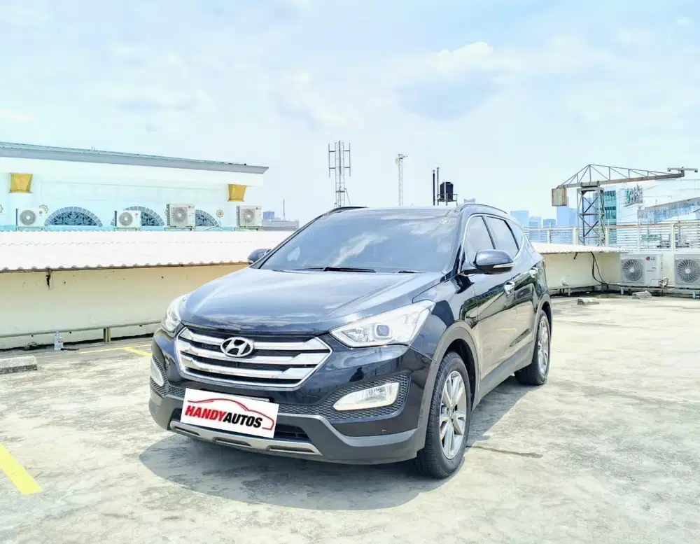 Hyundai Santa Fe XG Bensin Panoramik Tahun 2014 Automatic Hitam