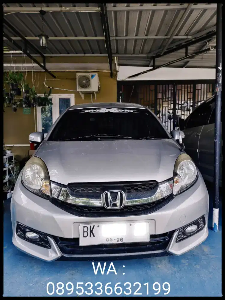 Mobilio pribadi Matic, 2014,Silver, KM Rendah, kondisi Terawat&bagus.