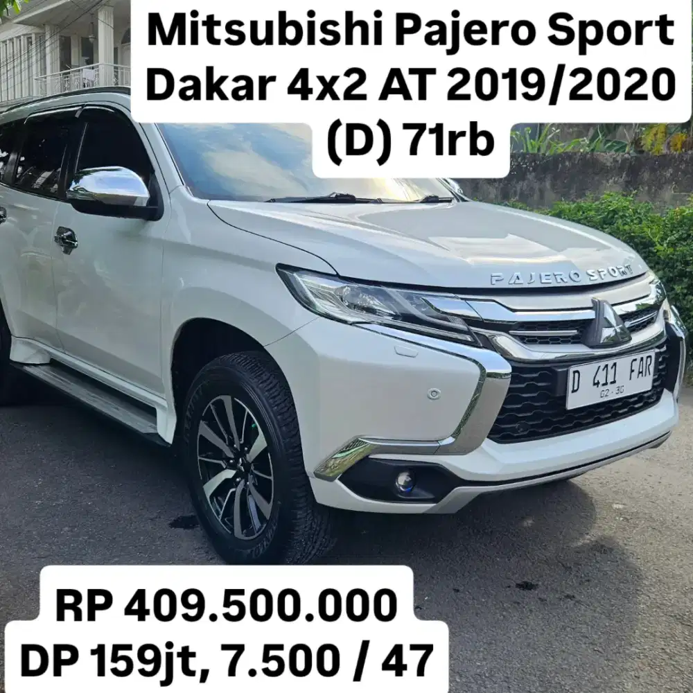Antik KM 70rb.. Mitsubishi Pajero Sport Dakar 2019/2020 (D)