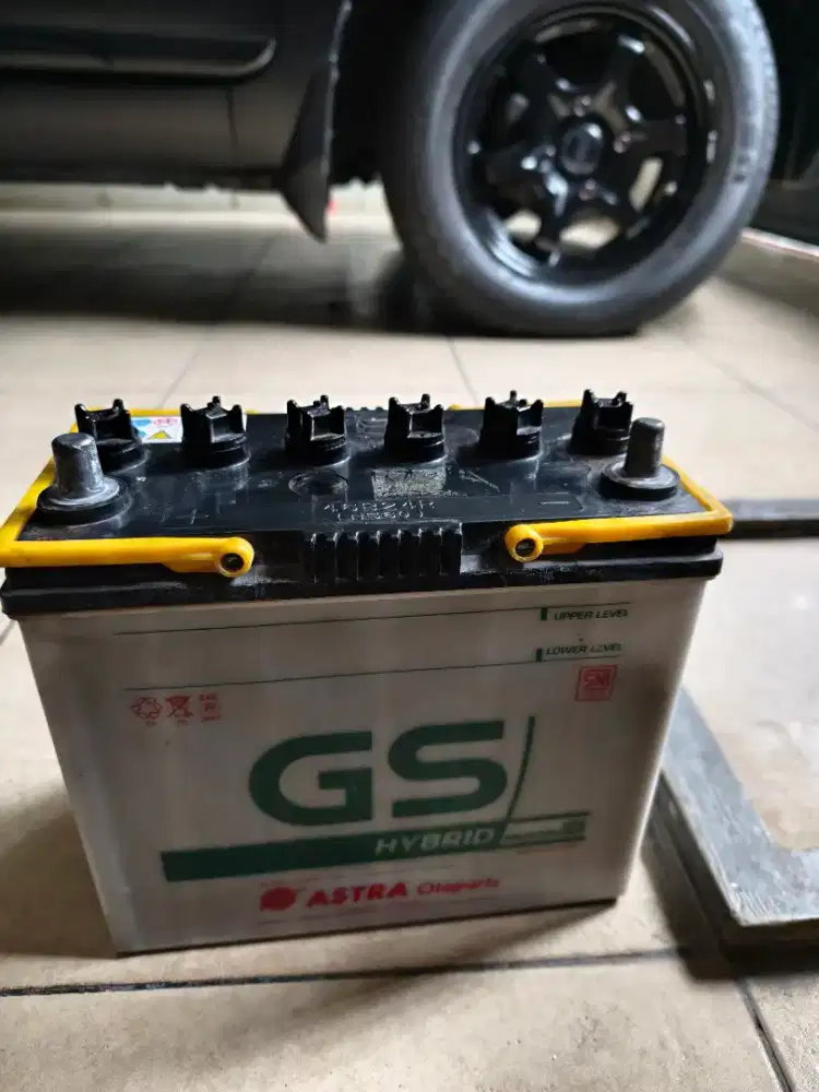 AKI BASAH GS HYBRID NS60 BEKAS AVANZA