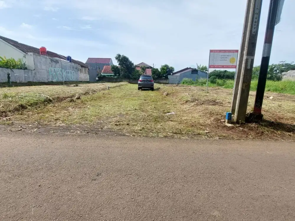 Siap Bangun & Balik Nama, Kavling SHM 2 Juta-an Kota Bogor. Dekat Tol BORR