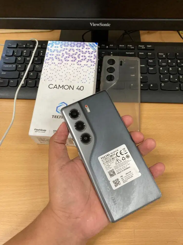 Tecno camon 40 8/256GB FULLSET