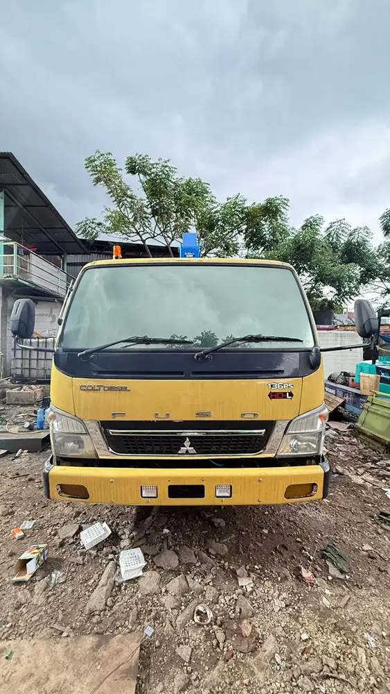 Truk Crane Colt Diesel Canter 136 HD + Tadano Z365 Siap Kerja!
