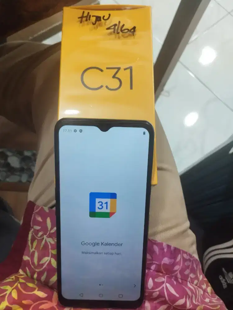 Realme C31 4/64 resmi lngkp ori no minus bs TT(Net)