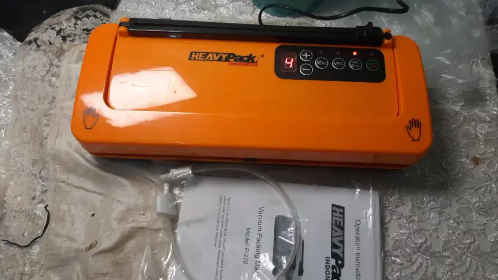 Vacum sealer Heavypack P-220 vacum kering dan basah 600 nego alus