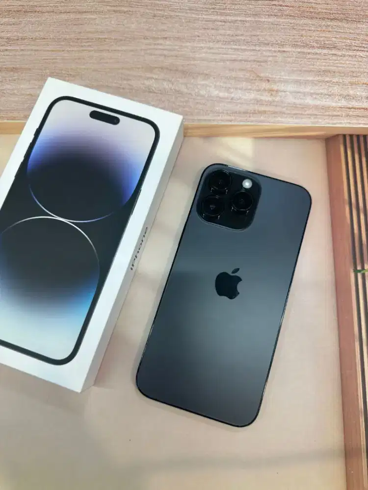 iPhone 14 Pro Max 128GB Black Dualsim inter cukai