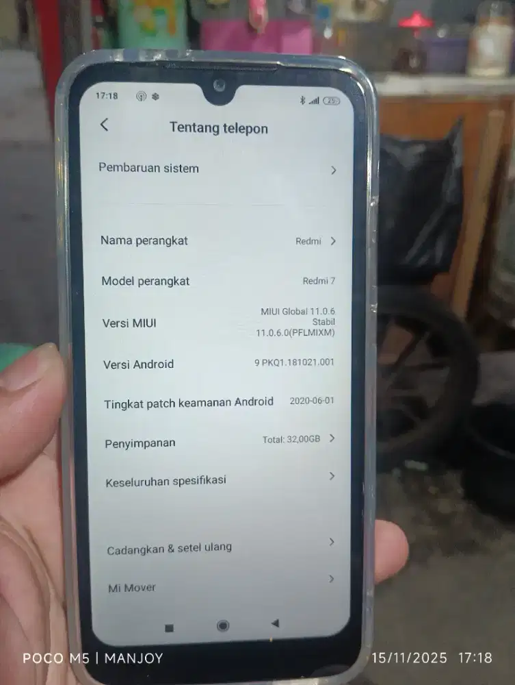 Redmi 7 3/32 bekas