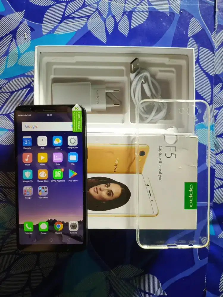 Jual hp baru murah Oppo f5 ram 4/64 layar 6 inch fulset