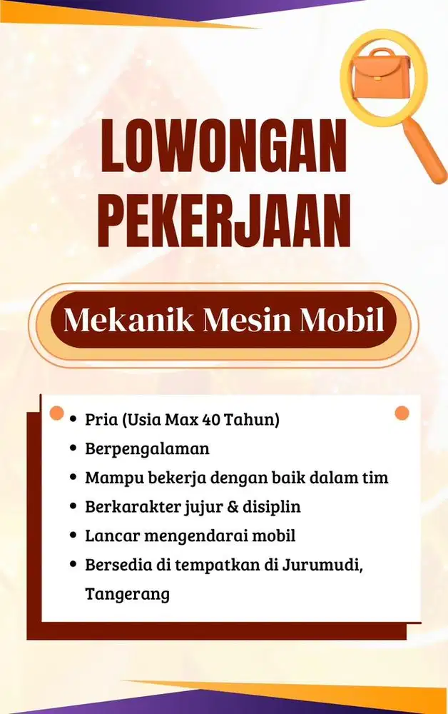 Mekanik Mesin Mobil
