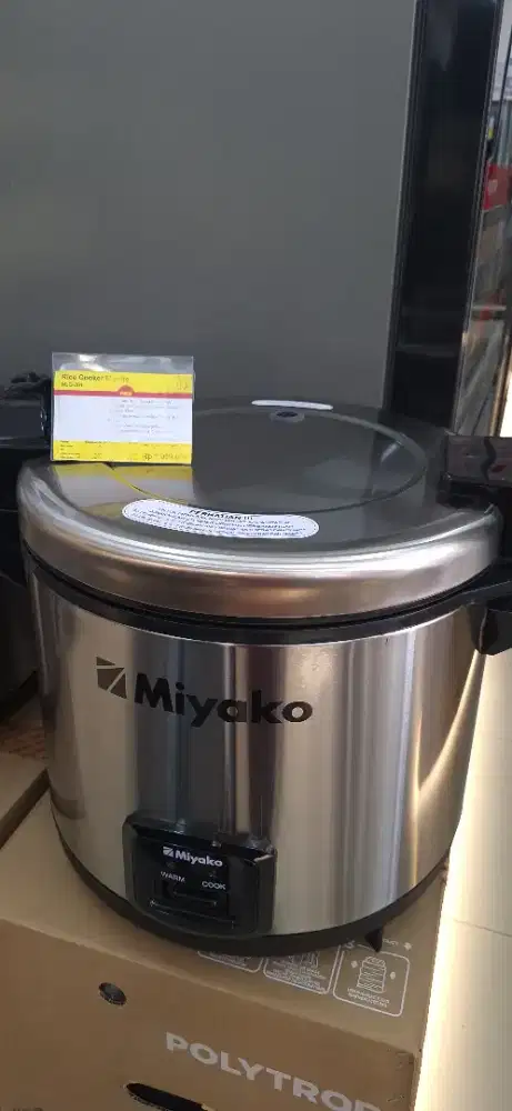 Miyako rice cooker 20Litr