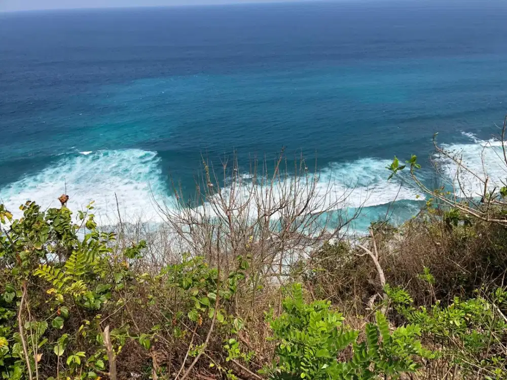Dijual cepat tanah loss tebing view ocean di sebelah Savaya / Alila